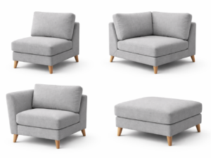 Sofamoduler og ekstradeler